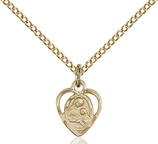 Gold Filled St. Ann Pendant