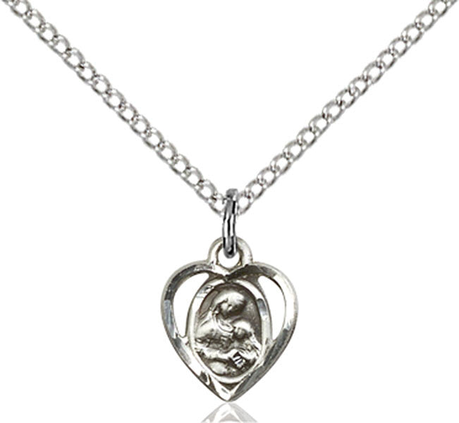 Sterling Silver St. Ann Pendant