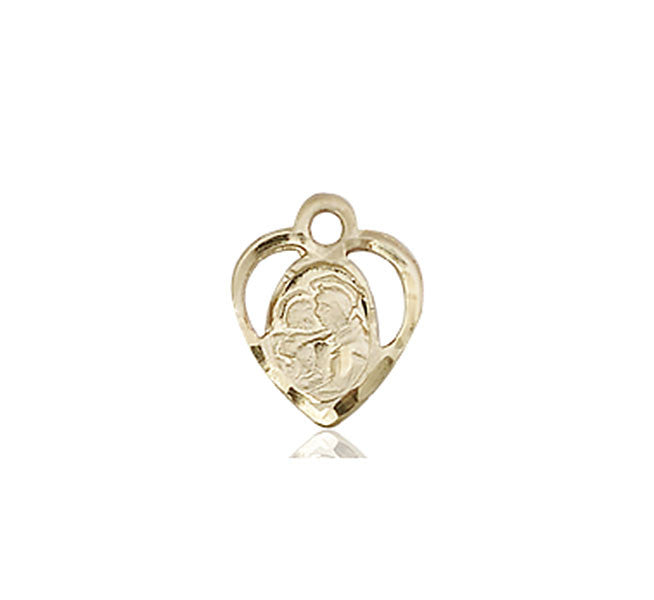 14kt Gold St. Anthony of Padua Medal