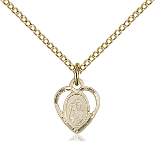 Gold Filled St. Ann Pendant