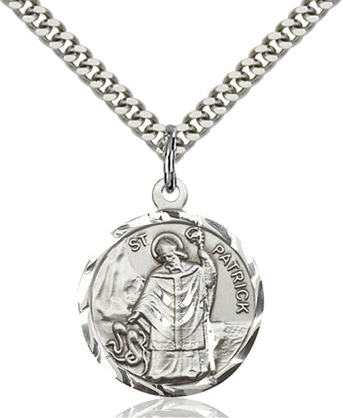 Sterling Silver St. Patrick Pendant