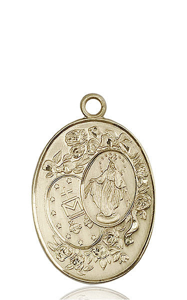 14kt Gold Miraculous Medal