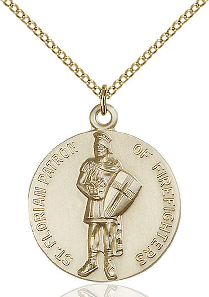 Gold Filled St. Florain Pendant