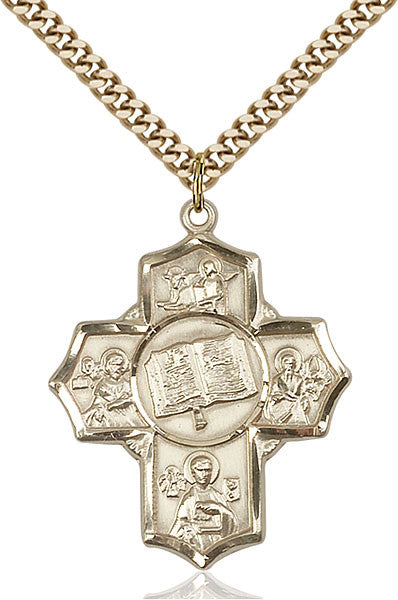 Gold Filled Apostle 5-Way Pendant