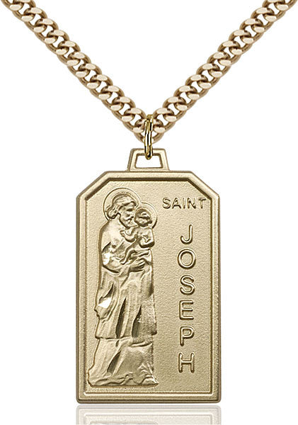 Gold Filled St. Jospeh Pendant