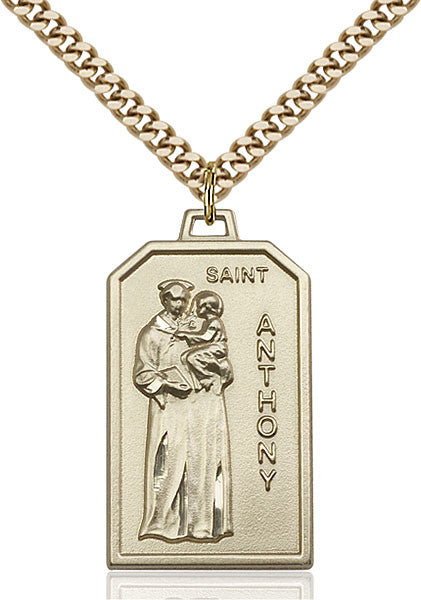 Gold Filled St. Anthony Pendant