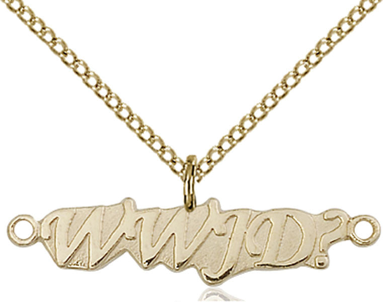 Gold Filled WWJD Pendant