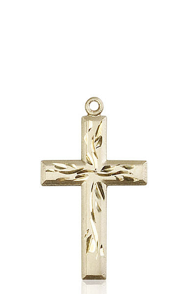 14kt Gold Cross Medal