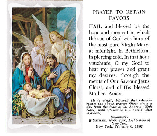 Prayer To Obtain Favors Holy