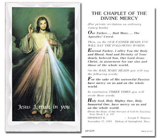 Chaplet Of The Divine Mercy