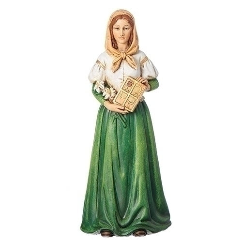 St. Dymphna Figure/Statue, 6"