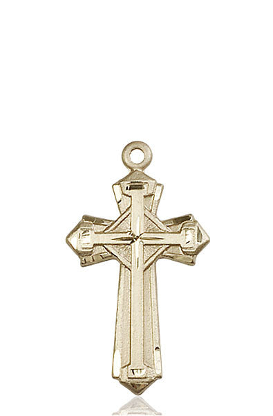 14kt Gold Cross Medal