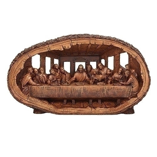 Carved Last Supper Figure