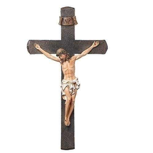 Black Wall Crucifix, 20.5"