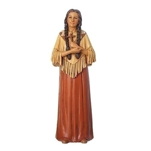 St. Kateri Tekakwitha Figure/Statue, 6"
