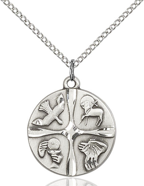 Sterling Silver Christian Life Pendant