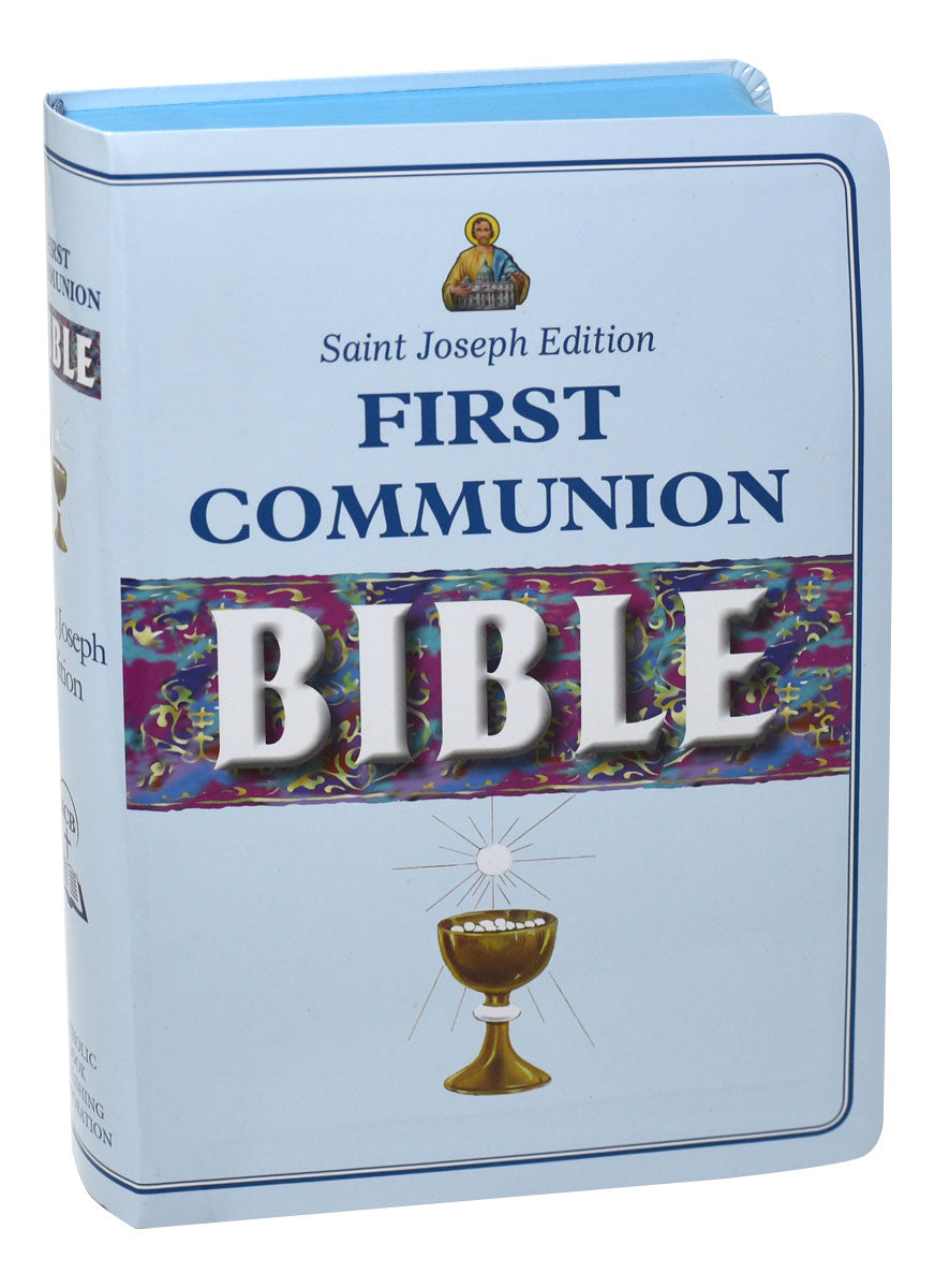 St. Joseph First Communion Bible - New Catholic Bible - Boy
