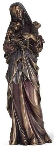 Madonna/Child w/Lamb figure