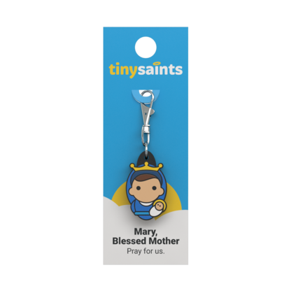 Tiny Saints Charm - Mary, Blessed Mother
