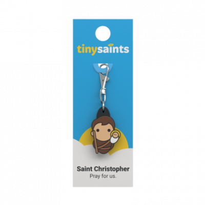 Tiny Saints Charm - St. Christopher