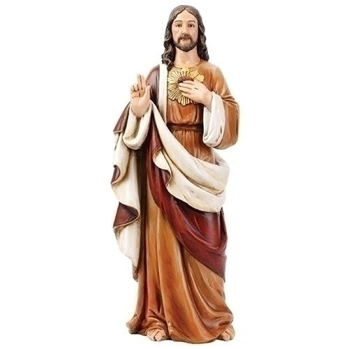 Sacred Heart of Jesus Figure/Statue, 24"