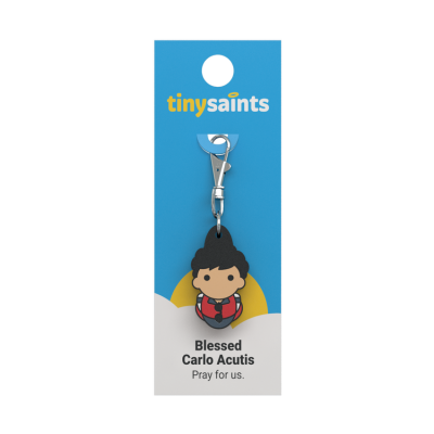 Tiny Saints Charm -St. Carlo Acutis