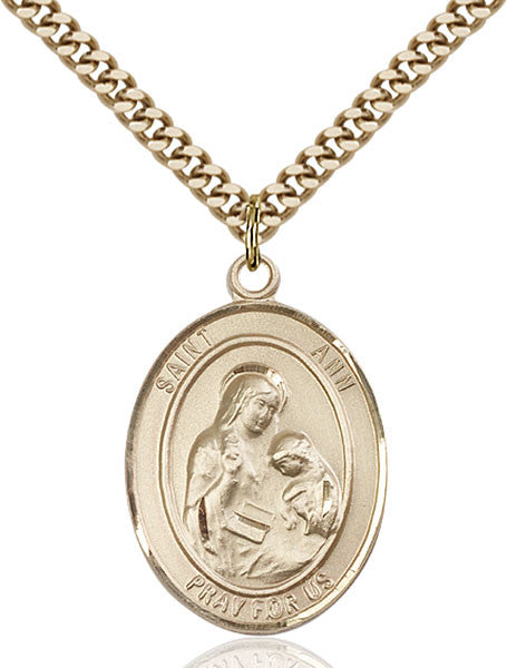 Gold Filled St. Ann Pendant