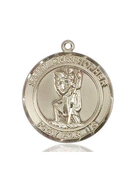14kt Gold St. Christopher Medal
