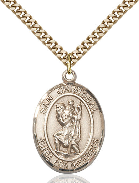 Gold Filled San Cristobal Pendant