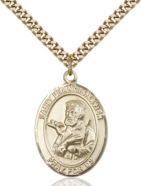Gold Filled St. Francis Xavier Pendant