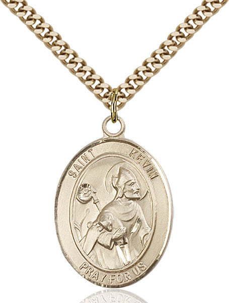 Gold Filled St. Kevin Pendant