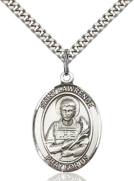 Sterling Silver St. Lawrence Pendant