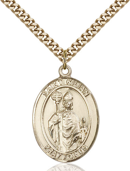 Gold Filled St. Kilian Pendant