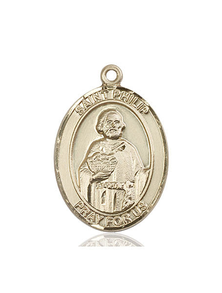 14kt Gold St. Philip Neri Medal