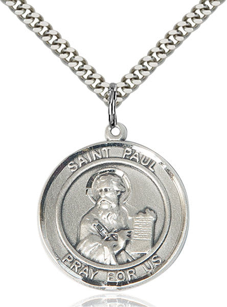 Sterling Silver St. Paul the Apostle Pendant