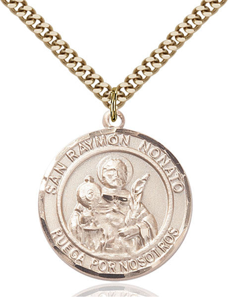 Gold Filled San Raymon Nonato Pendant
