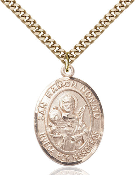 Gold Filled San Raymon Nonato Pendant