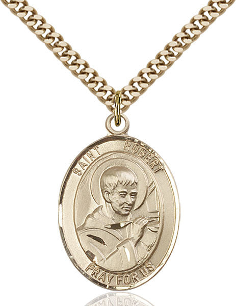 Gold Filled St. Robert Bellarmine Pendant