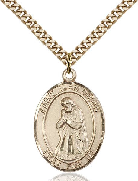 Gold Filled St. Juan Diego Pendant