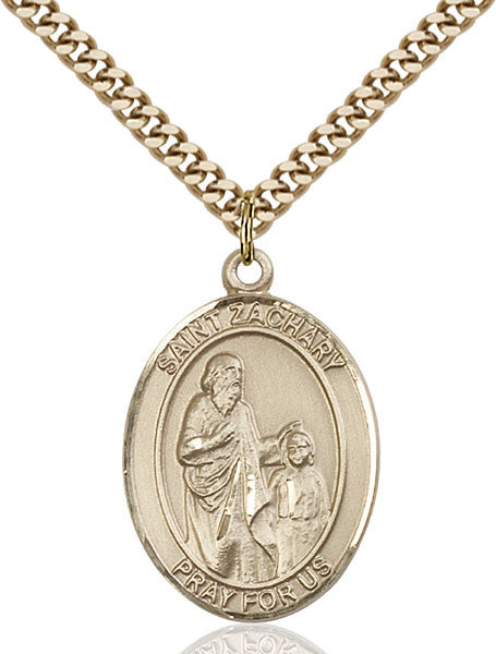 Gold Filled St. Zachary Pendant