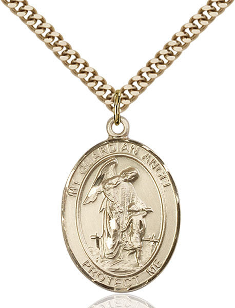 Gold Filled Guardian Angel/Paratrooper Pendant
