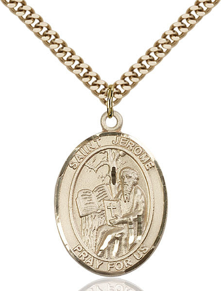 Gold Filled St. Jerome Pendant