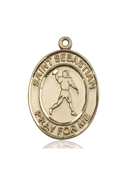 14kt Gold St. Sebastian Medal
