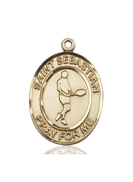 14kt Gold St. Sebastian Medal
