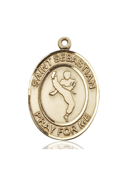 14kt Gold St. Sebastian Medal