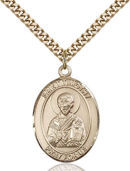 Gold Filled St. Sebastian/Figure Skating Pendant