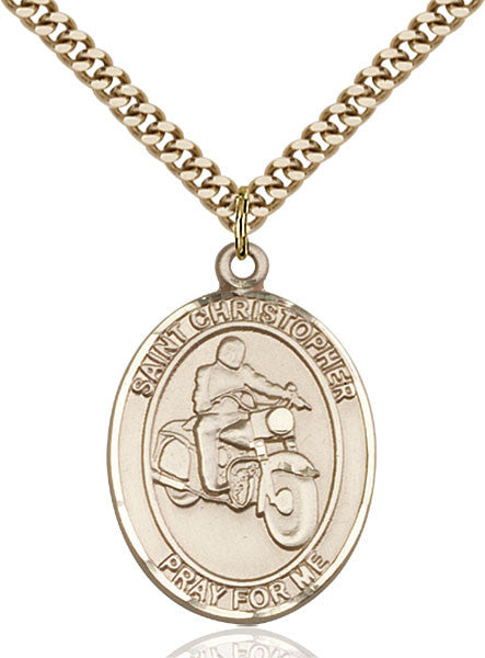 Gold Filled St. Christopher Pendant