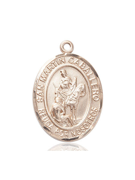 14kt Gold San Martin Caballero Medal