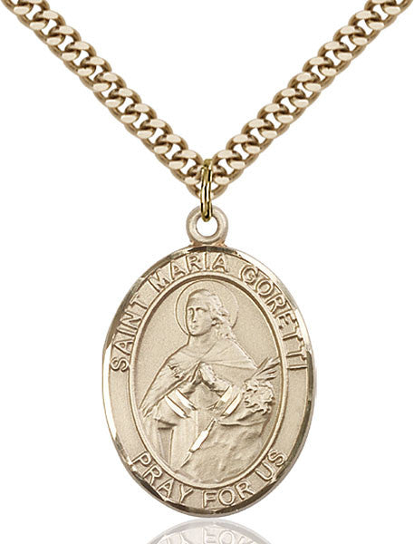 Gold Filled St. Maria Goretti Pendant