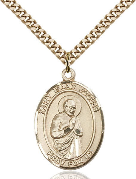 Gold Filled St. Isaac Jogues Pendant